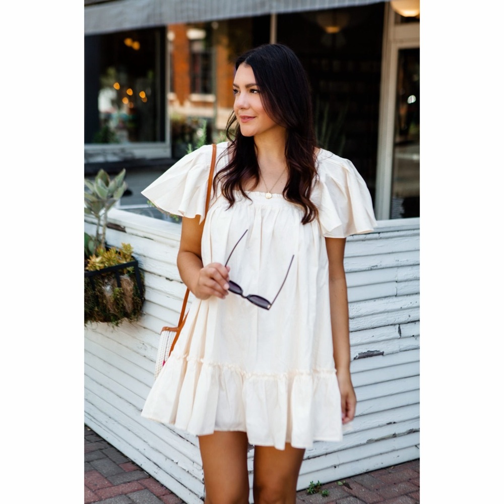 Free People Imogene Babydoll Mini Dress